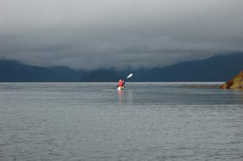 Kayaking at the Bischoffs